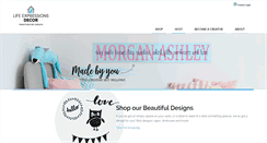 Desktop Screenshot of lifeexpressionsdecor.com